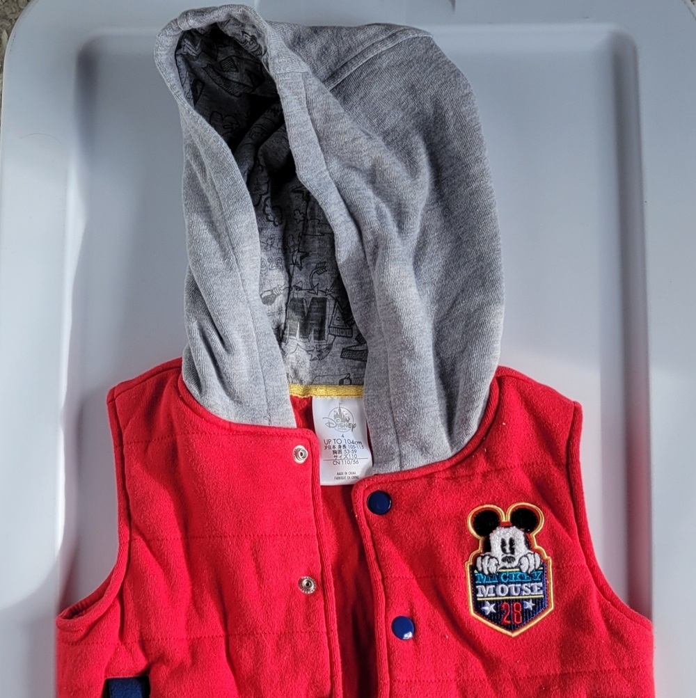 4T Mickey Mouse Vest